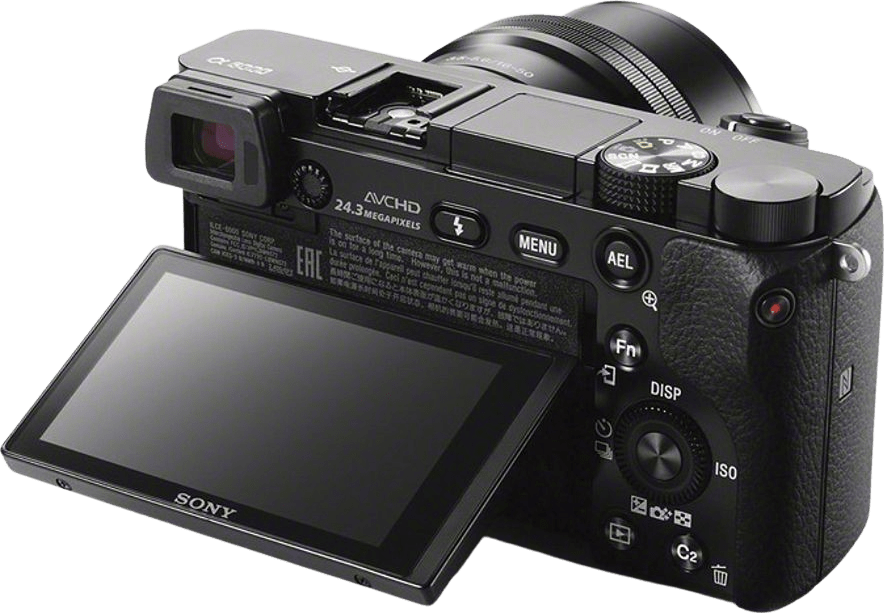 Schwarz Sony Alpha 6000 + 16-50mm f/3.5-5.6 + 55-210mm f/4.5-6.3 kit.3