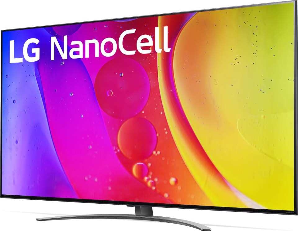 Schwarz LG TV 55" 55NANO819QA NanoCell UHD 4K.4