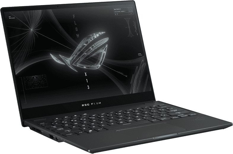 Schwarz Asus ROG Flow X13 GV301QH-K6034T - Gaming Notebook - AMD Ryzen™ 7 5800HS - 16GB - 512GB SSD - NVIDIA® GeForce® GTX 1650.4
