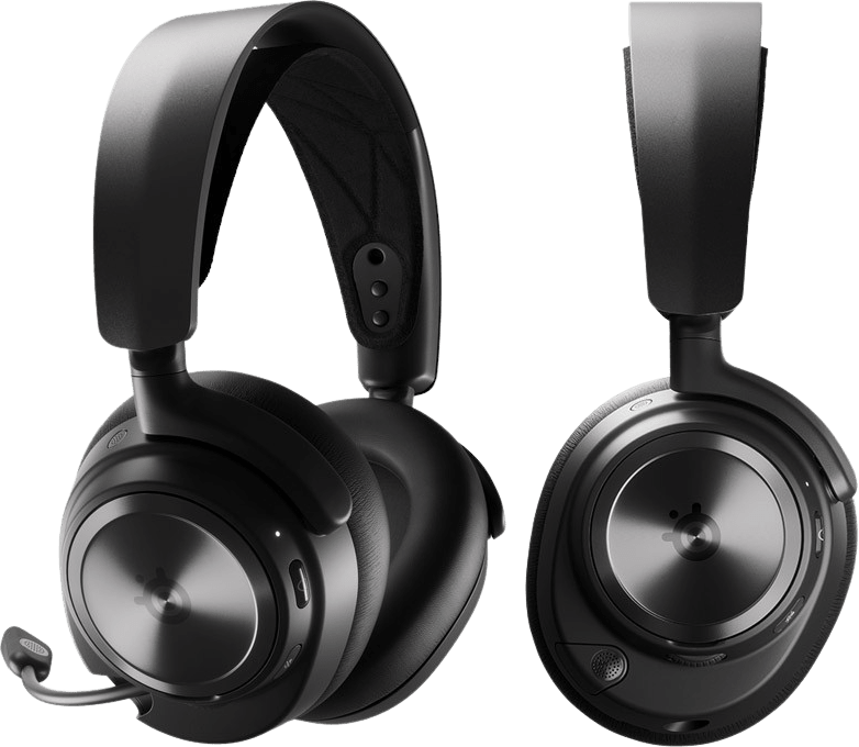 Schwarz Steelseries Arctis Nova Pro Wireless Over-ear Gaming Headphones.2