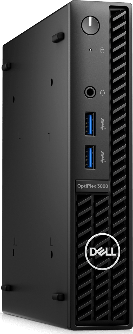Schwarz Dell OptiPlex 3000 Micro Desktop Desktop - Intel® Core™ i5-12500T - 16GB - 256GB SSD.1