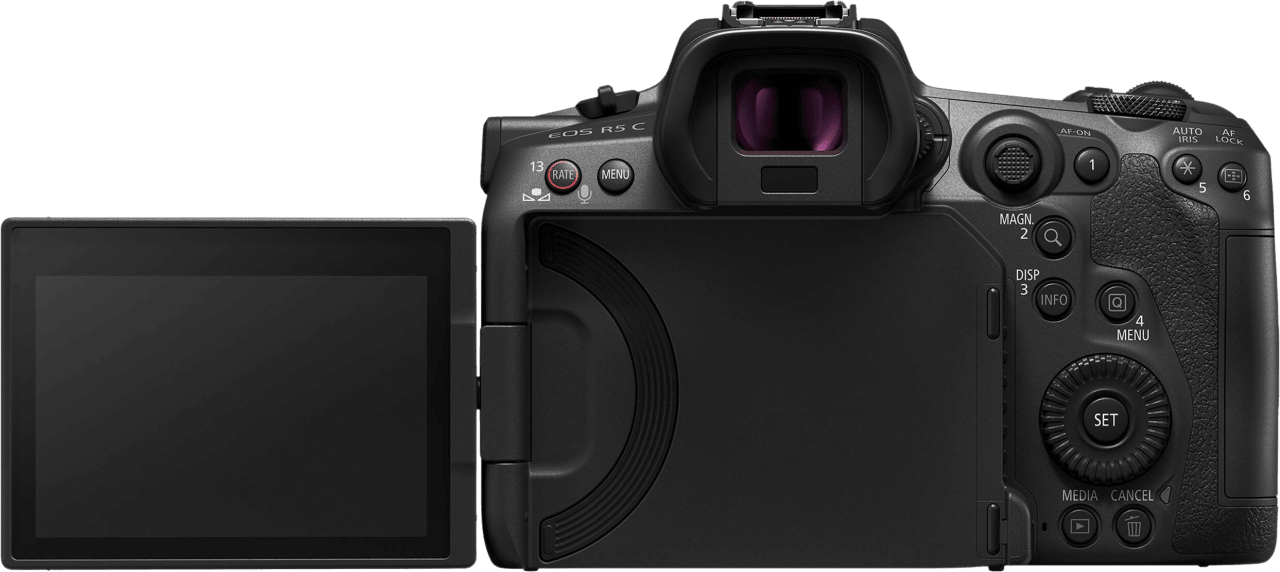 Schwarz Canon EOS R5C Cinema Kamera.2