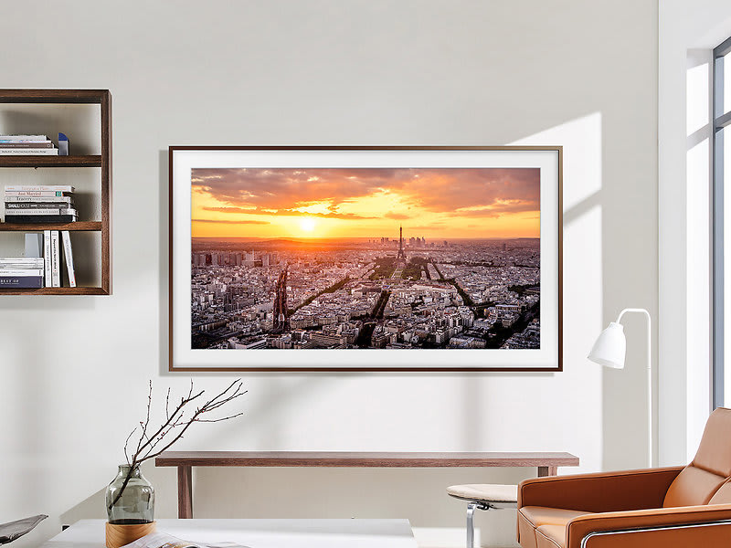 Schwarz Samsung TV 50" GQ50LS03BAUXZG The Frame QLED 4K .4