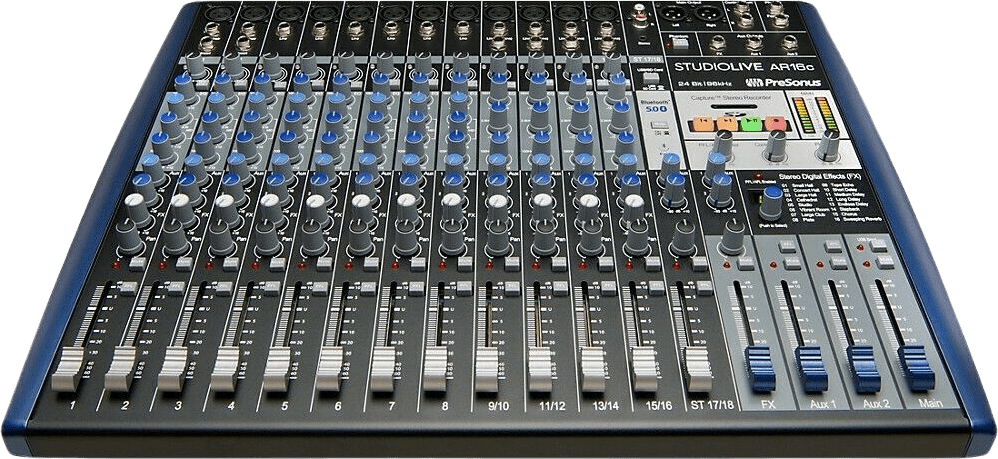 Schwarz Presonus Studiolive AR16C Analog Mixer.1