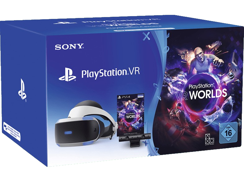 White Sony PS VR Starter Pack (VR Glasses / PS Camera / PS Camera Adapter for PS5).2