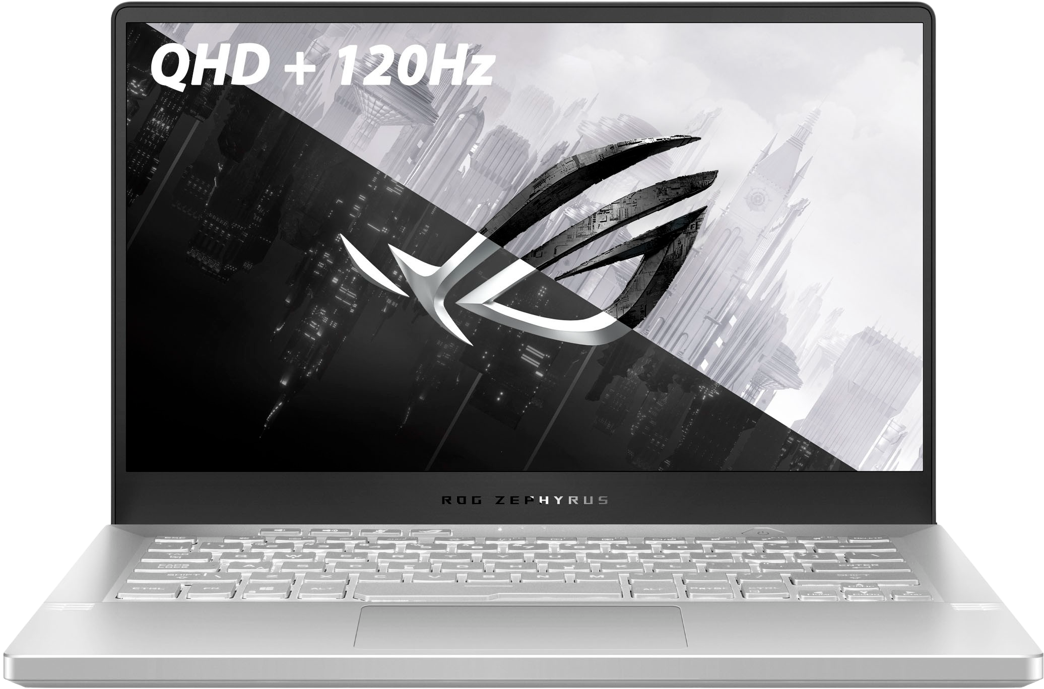 White ASUS ROG Zephyrus - English (QWERTY) - Gaming Laptop - AMD Ryzen™ 9 5900HS - 16GB - 1TB SSD - NVIDIA® GeForce® RTX 3060.1