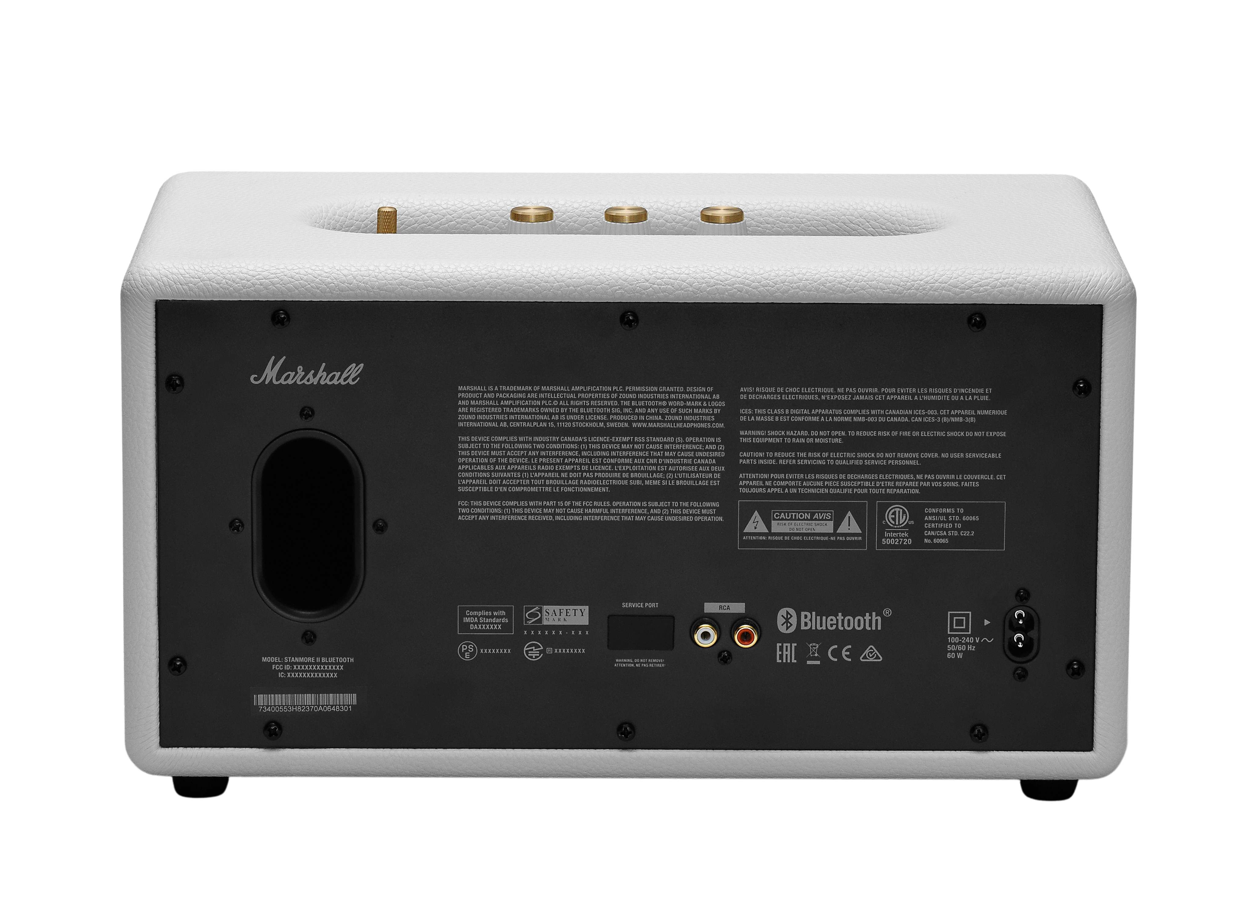 Rent Hi-Fi Audio Marshall Stanmore BT Speaker (US) $9.90 per month
