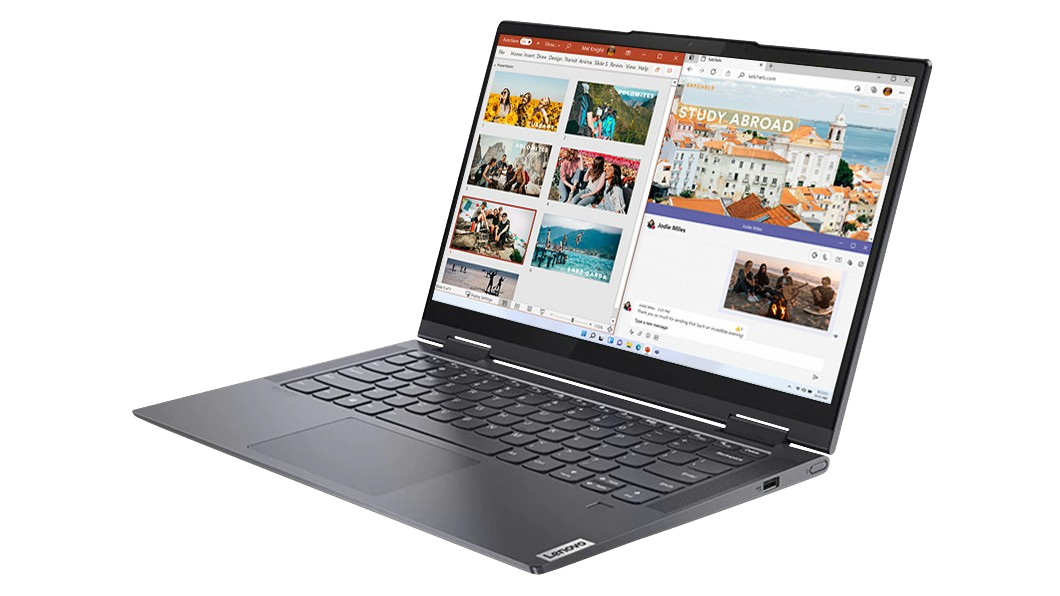 Notebook Lenovo Yoga 7 14ITL5 14.0 Intel Core i7-1165G7 - Cinza Ardósia