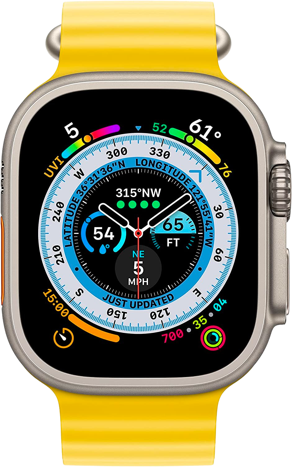 Rent Apple Watch Ultra GPS + Cellular, Titanium Case, 49mm from 