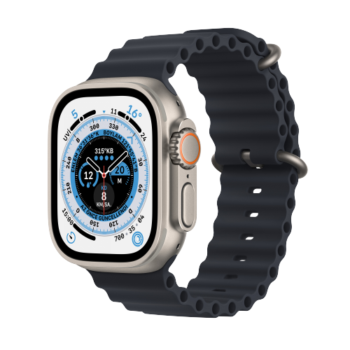 Rent Apple Watch Ultra GPS + Cellular, Silver Titanium Case and