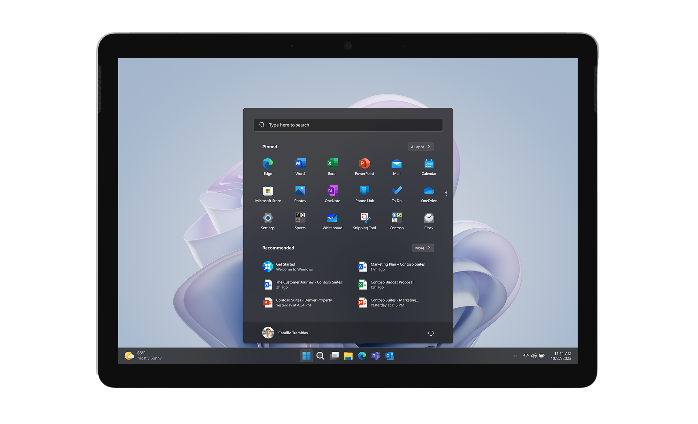 Rent Microsoft Tablet, Surface Go 4 Intel® N200 - WiFi - Android