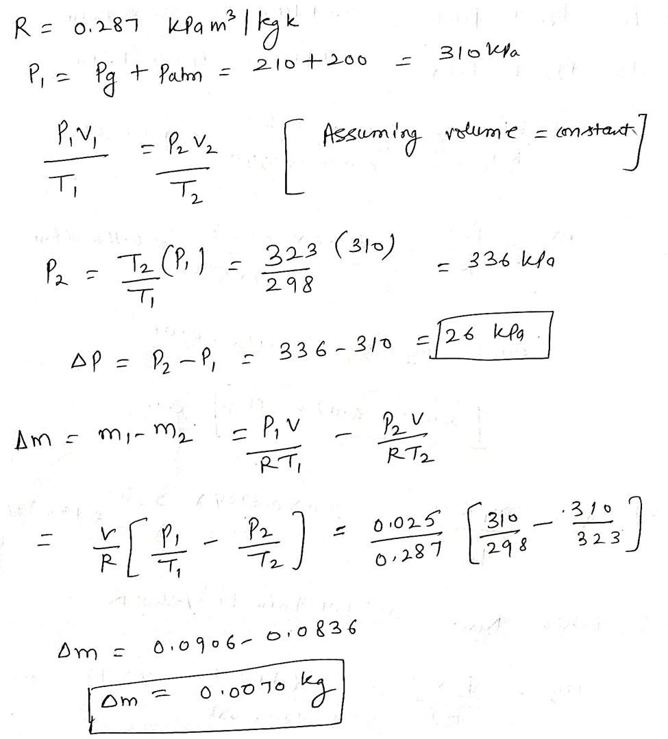 Answer to question, page 1