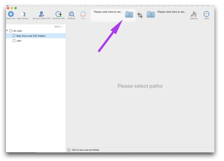 synchronize my mac folders with sftp server