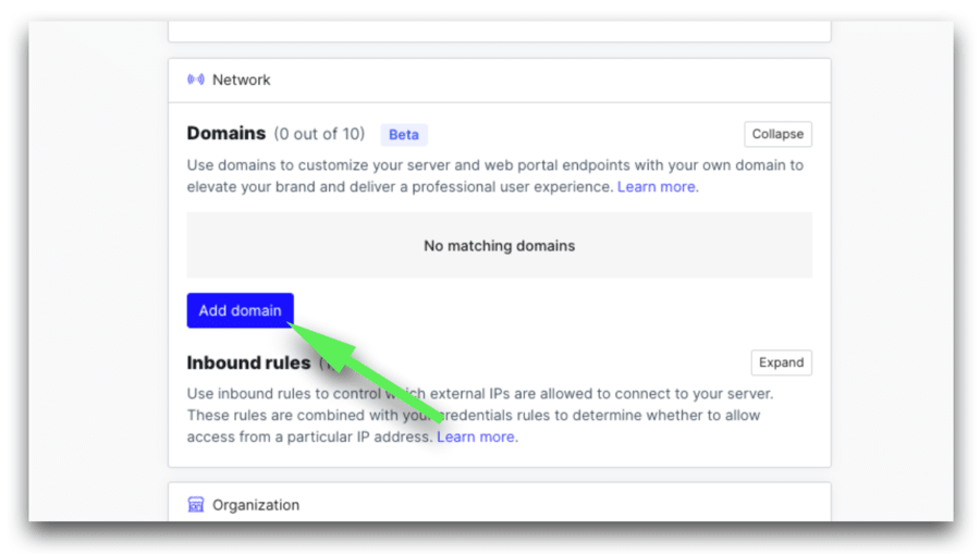 cloud sftp cloud storage custom domains