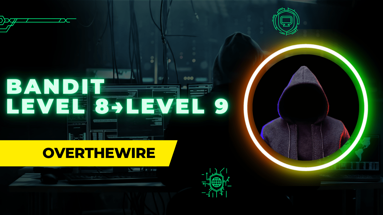 Bandit Level 8 → Level 9