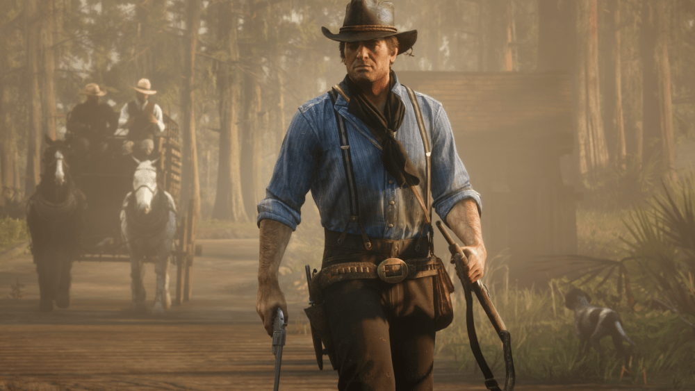 Screenshot of Arthur Morgan in Red Dead Redemption 2