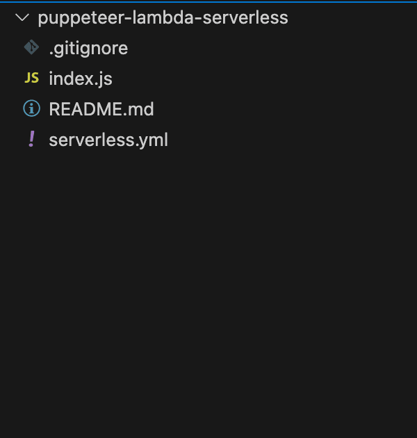 Serverless project structure screenshot.png