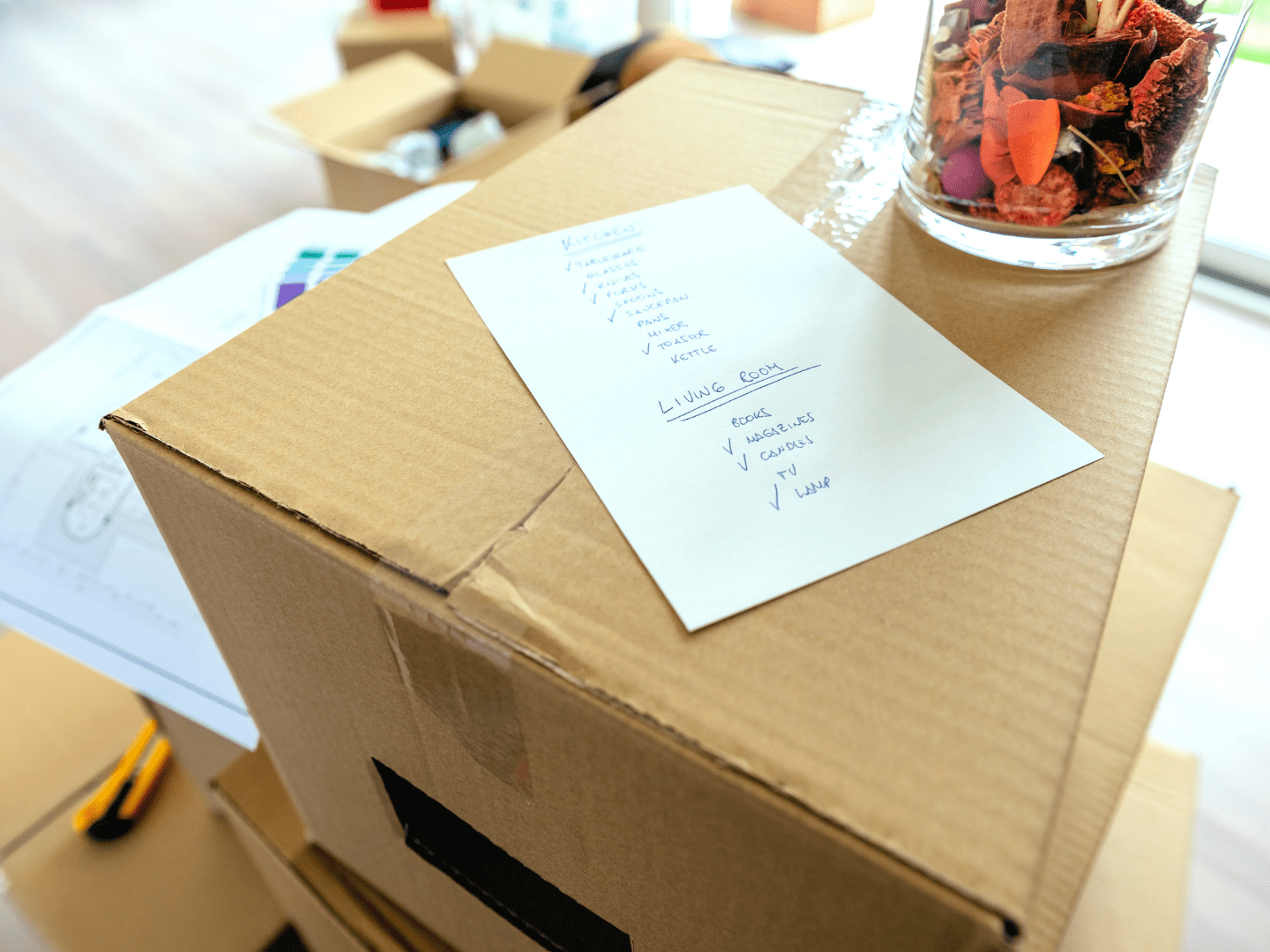 Richtig verpackt – Packlisten für einen organisierten Umzug
