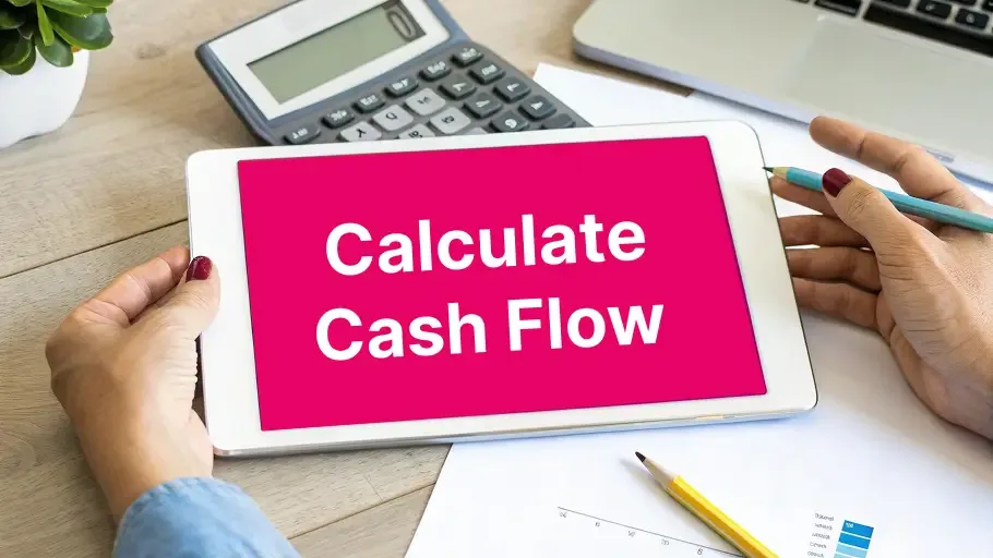 A close-up shot of a financial document with charts and numbers, being analyzed with a magnifying glass.