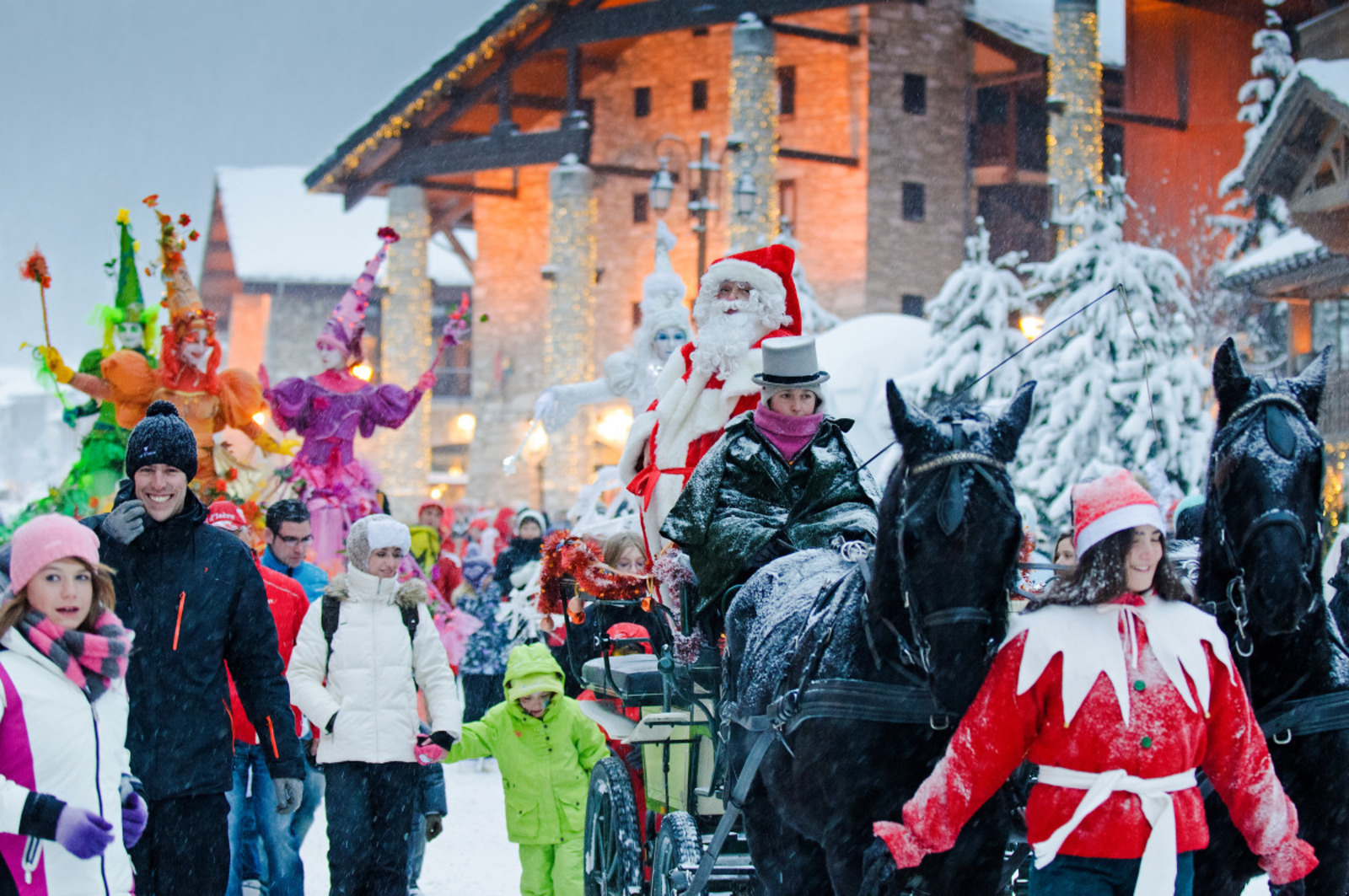 Val d’Isère christmas parade