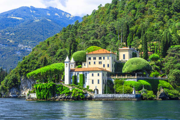 The Italian Lakes & St. Moritz Tour,Cadenabbia,Tremezzo & Mezzegra