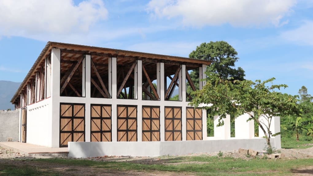 Exterior view of Haiti Chapel