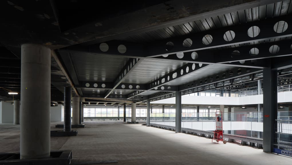 Interior view of an unfurnished 1 Triton Square
