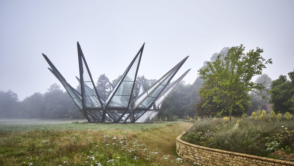 Exterior view of the Woolbeding Glasshouse