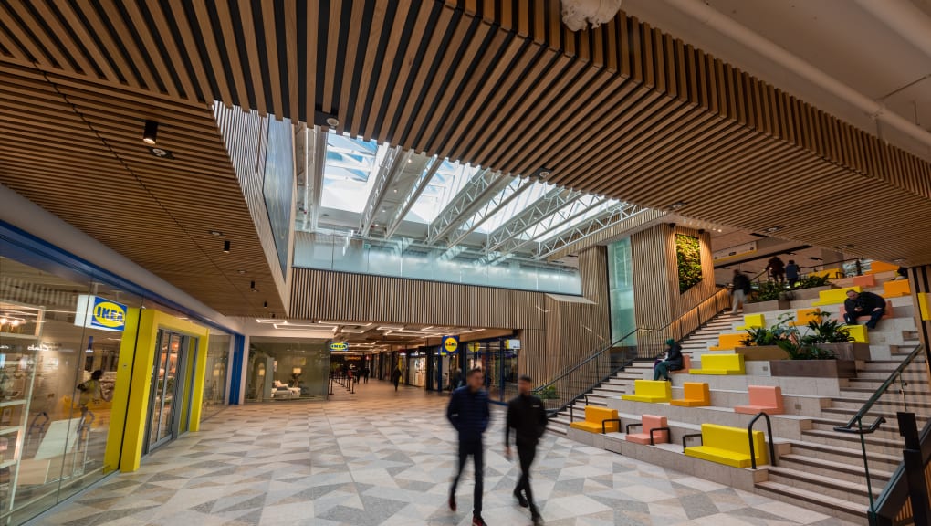 Atrium of IKEA Hammersmith