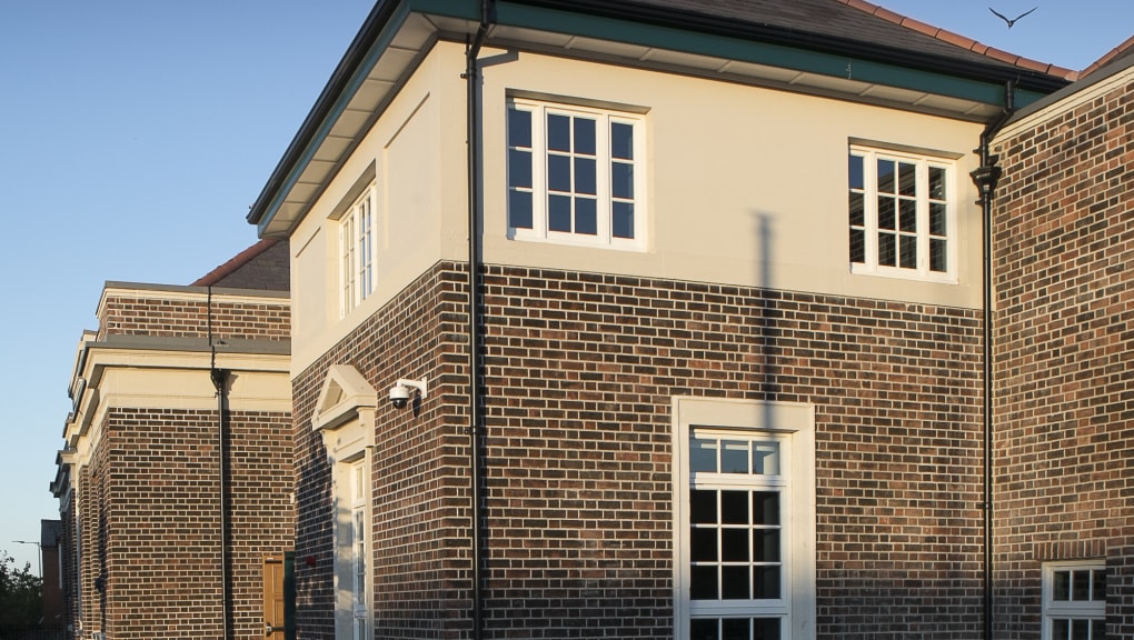 Front entrance of St Comgall’s Community Hub