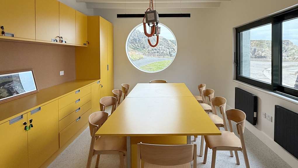 A meeting room. Copyright: Studio Octopi, 2026.