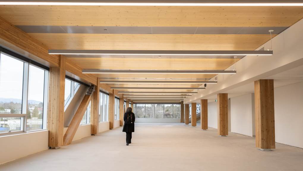 The building interior. Copyright: Fast + Epp, 2026.
