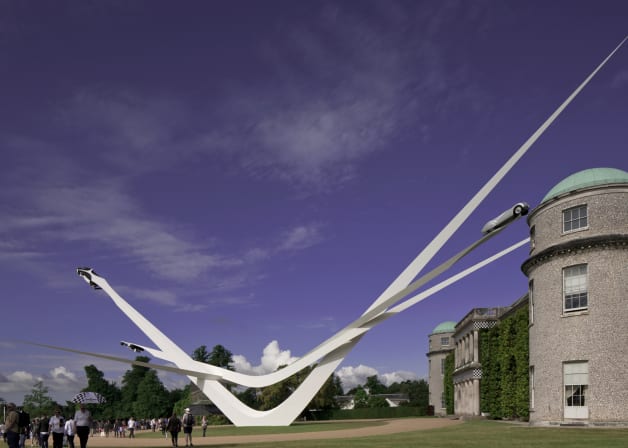BMW Sculpture for the Goodwood Festival of Speed