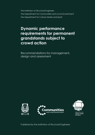 Dynamic performance requirements for permanent grandstands subject to crowd action