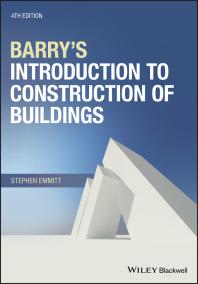 Barry's Introduction to Construction of Buildings - Fourth Edition