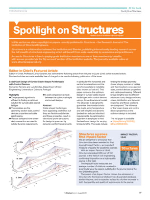 Spotlight on Structures (August 2019)