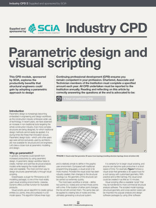 Industry CPD: Parametric design and visual scripting