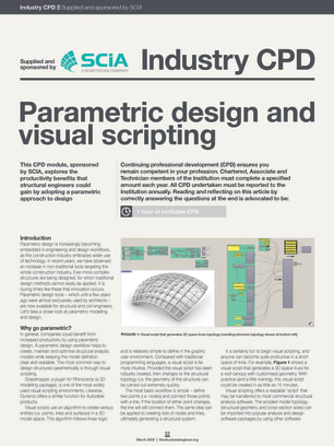 Industry CPD: Parametric design and visual scripting
