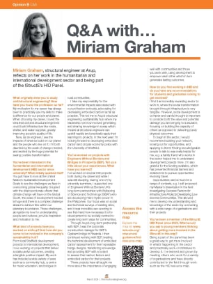 Q&A with... Miriam Graham