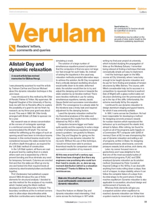 Verulam (readers' letters - September 2019)