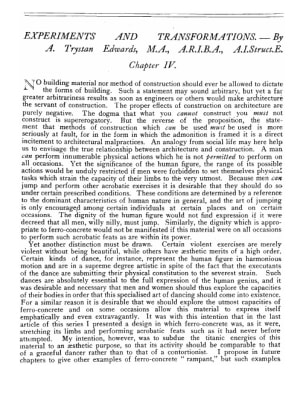 Experiments and Transformations. Chapter IV