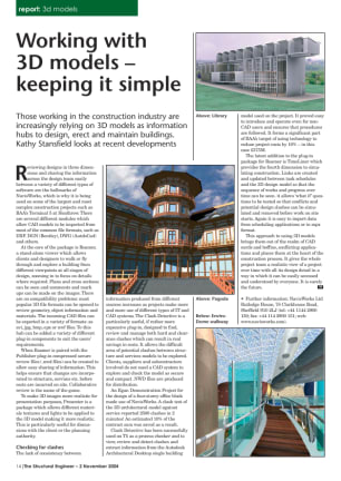 Working with 3D models: keeping it simple
