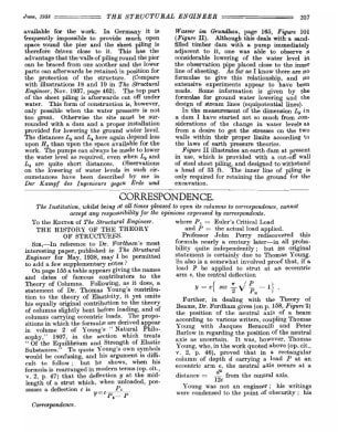 Correspondence. The History of the Theory of Structures