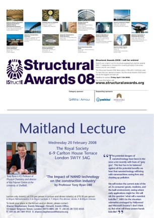 Maitland Lecture and Structural Awards 2008