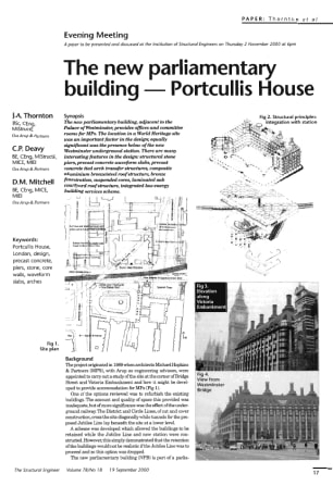 The New Parliamentary Building - Portcullis House