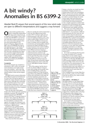 A bit windy? Anomalies in BS 6399-2