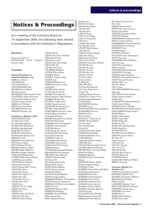 Notices & Proceedings