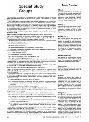 Special Study Groups