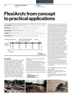 FlexiArch: from concept to practical applications