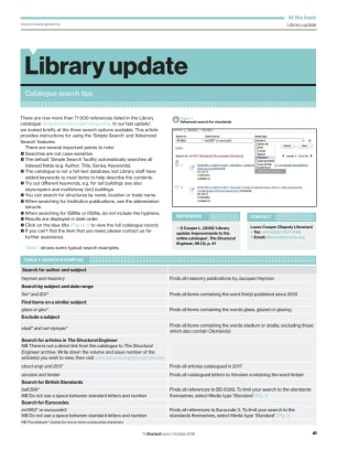 Library update: Catalogue search tips